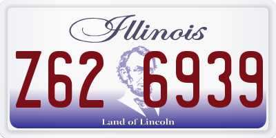 IL license plate Z626939