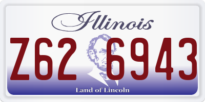 IL license plate Z626943
