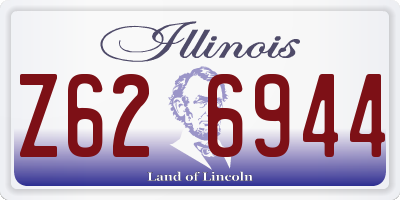 IL license plate Z626944