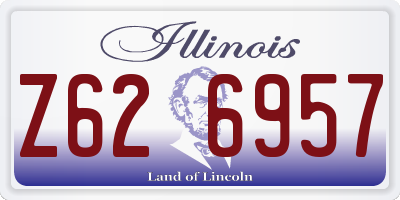 IL license plate Z626957