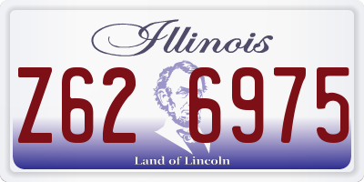 IL license plate Z626975