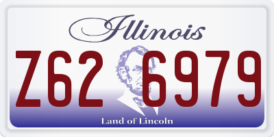IL license plate Z626979