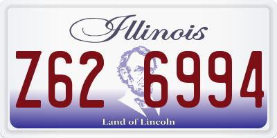 IL license plate Z626994