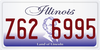IL license plate Z626995