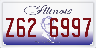 IL license plate Z626997