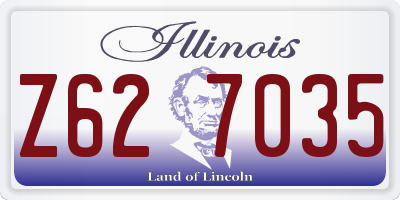 IL license plate Z627035