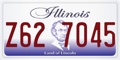 IL license plate Z627045