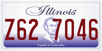 IL license plate Z627046