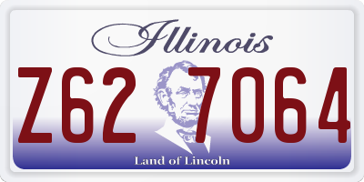 IL license plate Z627064