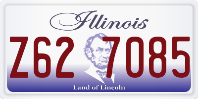 IL license plate Z627085