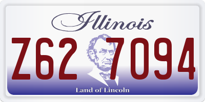 IL license plate Z627094