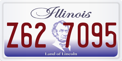 IL license plate Z627095