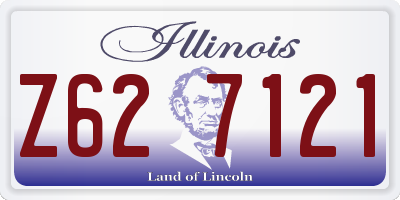 IL license plate Z627121