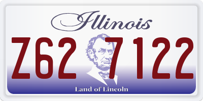 IL license plate Z627122