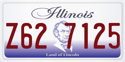 IL license plate Z627125