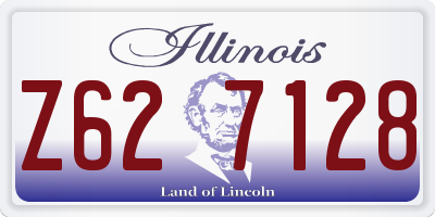 IL license plate Z627128