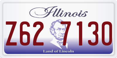 IL license plate Z627130