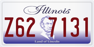 IL license plate Z627131