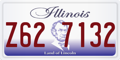 IL license plate Z627132