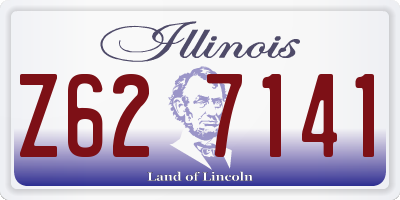 IL license plate Z627141