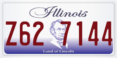 IL license plate Z627144