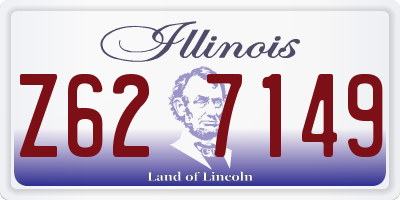 IL license plate Z627149
