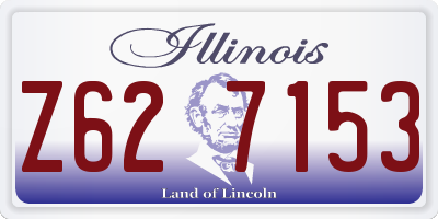 IL license plate Z627153