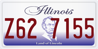 IL license plate Z627155