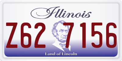 IL license plate Z627156