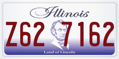 IL license plate Z627162