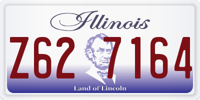 IL license plate Z627164