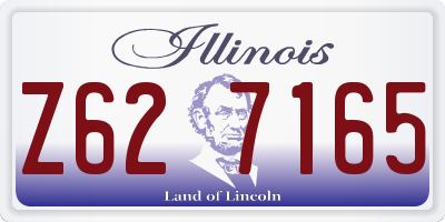 IL license plate Z627165