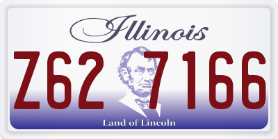 IL license plate Z627166