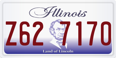 IL license plate Z627170