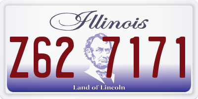 IL license plate Z627171