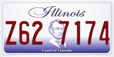 IL license plate Z627174