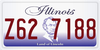 IL license plate Z627188