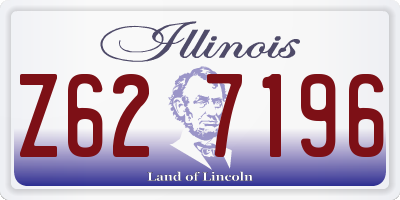 IL license plate Z627196