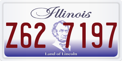 IL license plate Z627197