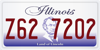 IL license plate Z627202