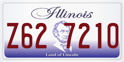 IL license plate Z627210