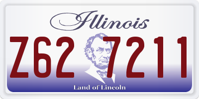IL license plate Z627211