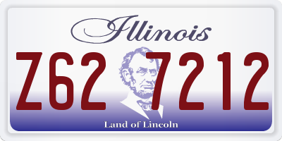 IL license plate Z627212
