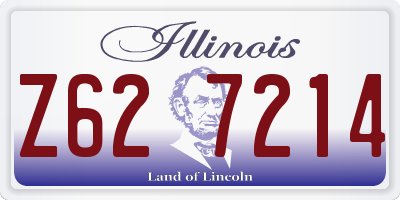 IL license plate Z627214