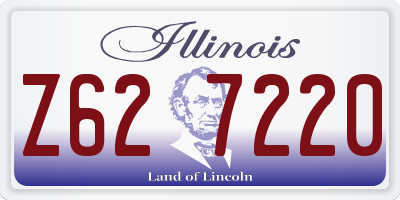 IL license plate Z627220
