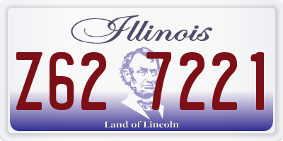 IL license plate Z627221