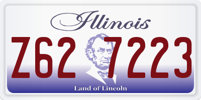 IL license plate Z627223