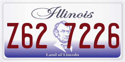 IL license plate Z627226
