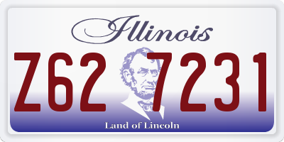 IL license plate Z627231
