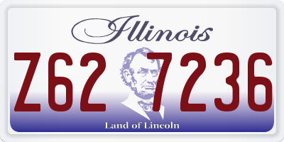 IL license plate Z627236